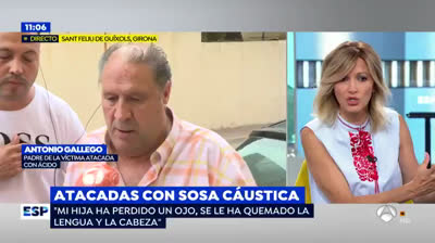 El padre de la mujer atacada con sosa caustica habla: “Tenía que haberse ahogado en el Estrecho”.