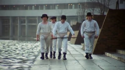 La Naranja Mecánica | Escena del muelle