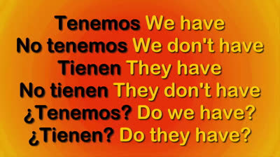 Aprende inglés. Verbo "To Have"