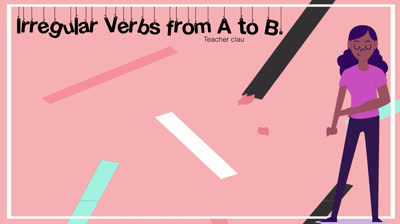 Verbos irregulares de la A a la B