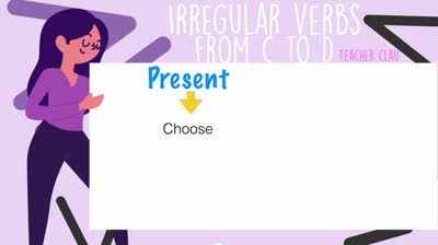 Irregular Verbs from C to D