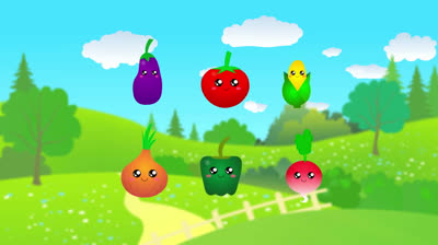 Frutas y verdudas en francés