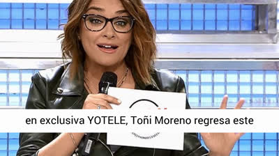 Toñi Moreno abandona MHYV y manda un mensaje a Jesús Vázquez