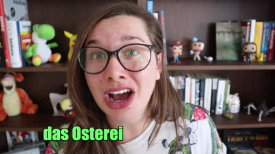 We learn German. Spring