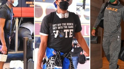 Los equipos de la NBA llegan a Orlando