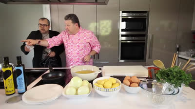 Spanish omelette by Alberto Chicote & Arturo Parroquia