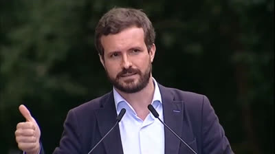 Pablo Casado: "El PP defiende al Rey Felipe VI, una persona intachable"