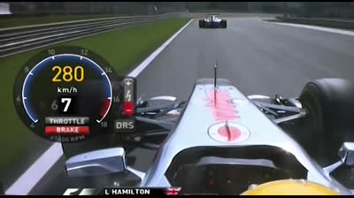 Epic battle between Schumacher and Hamilton