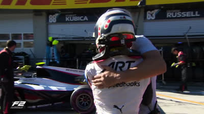 Nyck de Vriesc Formula 2 champion