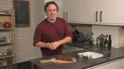 Ribs with Coca Cola sauce.