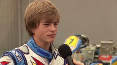 George Russel karting nel 2011