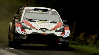 Wales Rally in Slow-Motion