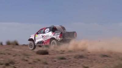 Last stage of the Morocco Rally