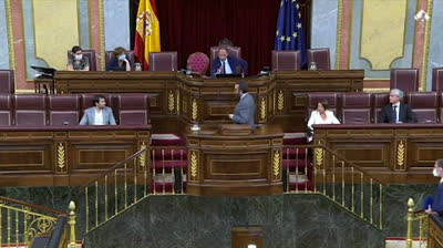 José María Sánchez (VOX) corrige al Presidente del Congreso