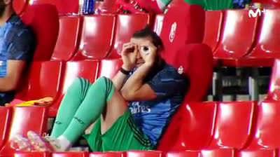 El show de Gareth Bale en la grada