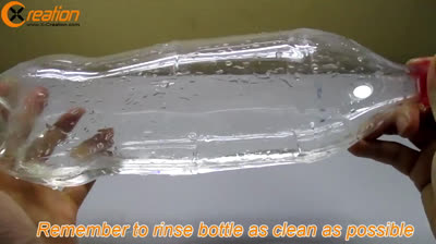 Ideas for recycling plastic bottles and grow beansprouts