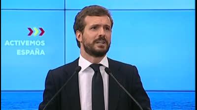 Pablo Casado: "Nadie nos tiene que llevar a la moderación porque siempre hemos estado en ella"