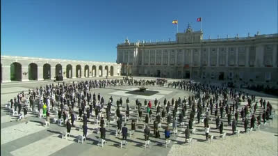 Minuto de Silencio Funeral de Estado