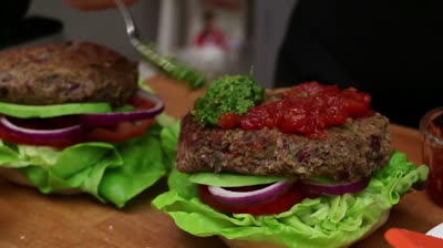 Vegan burger that will surprise
