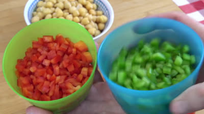 Chickpeas salad