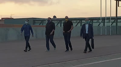 Junqueras, Romeva, Turull y Cuixart salen de Lledoners