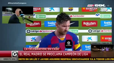 Leo Messi hace autocrítica tras perder La Liga