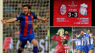 EPICS comeback in the history of football : The best historical matches