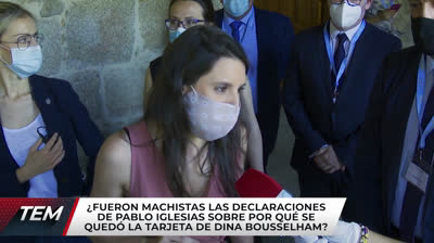 ¿Fue machista Pablo Iglesias con Dina? Irene Montero responde