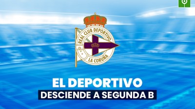 El Depor desciende a Segunda División B sin jugar