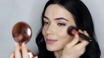 I do my makeup with a single brush