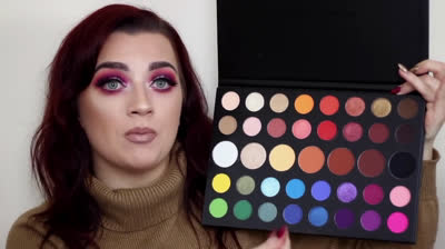 Probando la paleta de James Charles