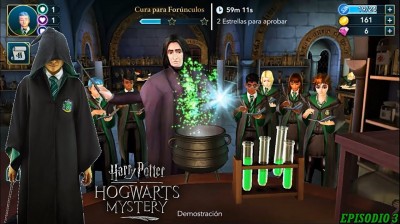 Episodio 3: SNAPE ME ODIA Y ME SUSPENDE EN LA CLASE DE POCIONES || Harry Potter Hogwarts Mystery