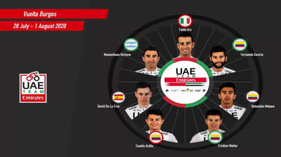 Vuelta A Burgos Confirmado Fernando Gaviria Para Participar En La Edición 2020 Por el UAE Team