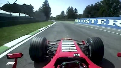 Imola pole lap with Michael Schumacher
