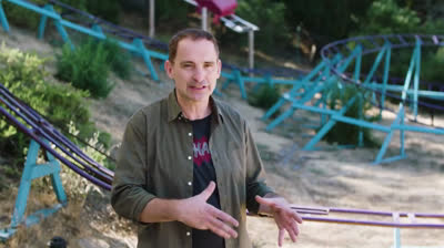 This guy has built a roller coaster in his backyard. You want to know