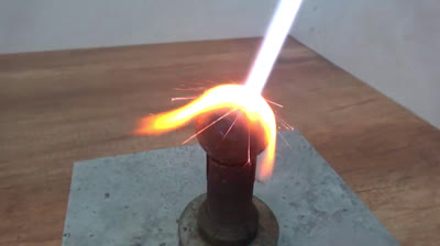 Metal ball at 1000 degrees under water. What will happen?