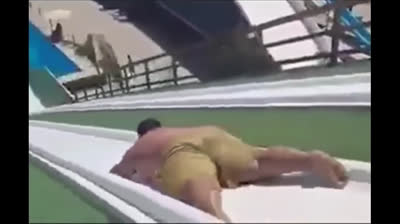 The best falls of fat people