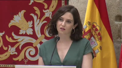 Ayuso anuncia que las mascarillas serán obligatorias en Madrid