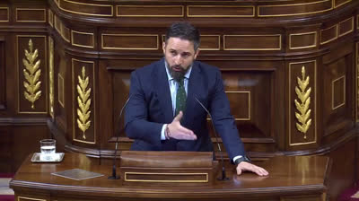 Santiago Abascal: "Van ustedes a pretender volver a encerrarnos. No se lo vamos a permitir".