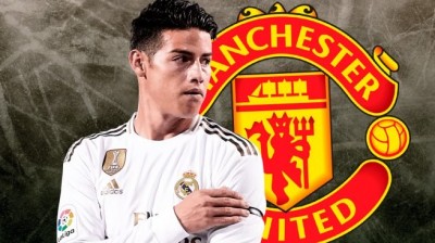 James Rodriguez close to signing for Manchester United