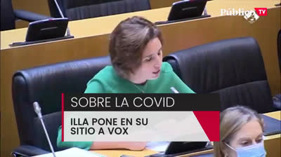 Illa responde a VOX sobre el coronavirus y las fronteras