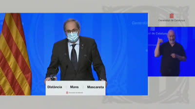 Quim Torra sobre la "huida" de Juan Carlos I: "Queremos saber qué ha pasado"