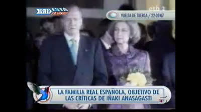 "El Rey es un malhablado y debería trabajar más" (Iñaki Anasagasti)