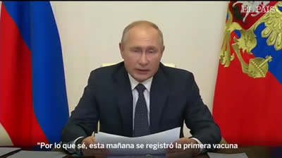 Rusia tiene una vacuna contra el Coronavirus según su presidente Putin