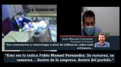 La declaración de Calvente, el exabogado de Podemos