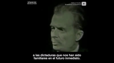 La profecía de Aldous Huxley sobre la dictadura del futuro: "amaremos nuestra esclavitud"