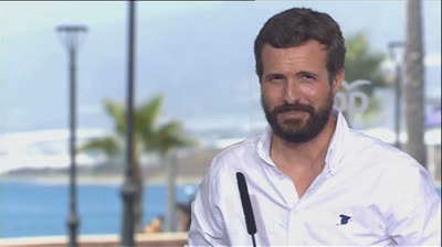 Pablo Casado carga contra Pedro Sánchez por "irse de vacaciones"