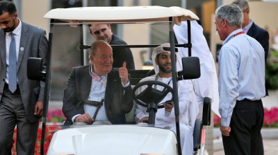 El Rey Juan Carlos I está en Abu Dabi