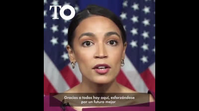 Alexandra Ocasio-Cortez discurso para nominar a Bernie Sanders - Subtítulos Español