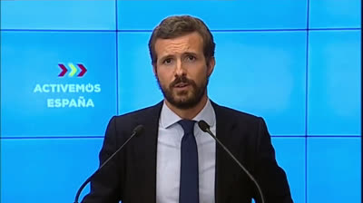 Pablo Casado anuncia los cambios y da las gracias a Cayetana